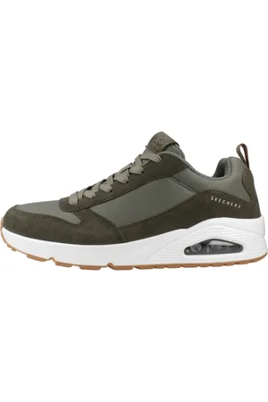 Skechers Homme, Chaussures, Vert, Taille: 41 EU Stacre Baskets