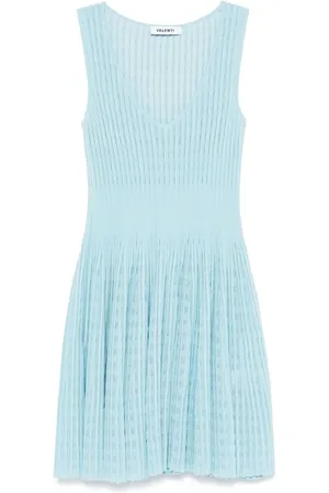 ANTONINO VALENTI Femme, Robes, Bleu, Taille: 38 FR Robe Élégante Oahu Heave