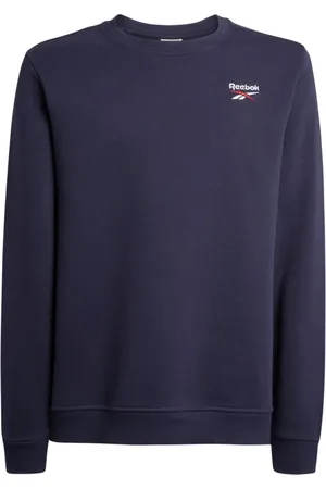 Reebok Femme, Sweatshirts et sweats à capuche, Bleu, Taille: 44 FR Identity Smal
