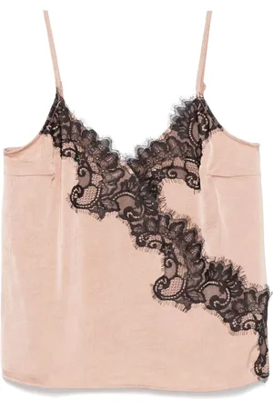 Baum und Pferdgarten Femme, Tops, , Taille: 38 FR Haut en Dentelle avec Col en V