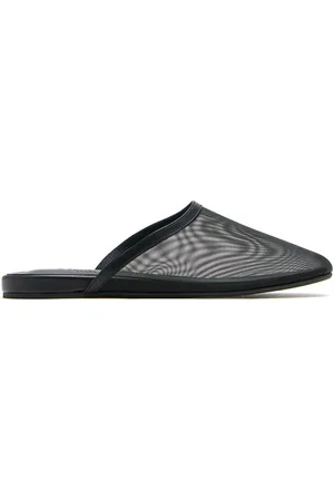 Ancient Greek Sandals Femme, Chaussures, Noir, Taille: 37 EU Chaussures Plates en Maille Noire