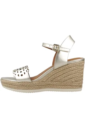 Geox Femme, Chaussures, Jaune, Taille: 38 EU Compensées élégantes avec design Ponza