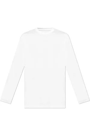 Y-3 Homme, Tops, Blanc, Taille: XL T-shirt à Manches Longues