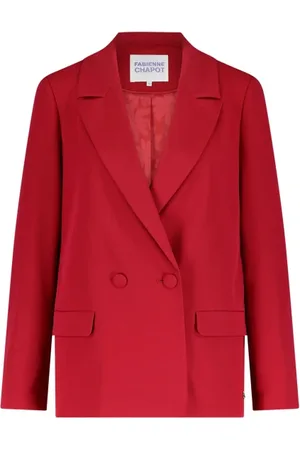 Fabienne Chapot Femme, Vestes, Rouge, Taille: 44 FR Boaz Blazer