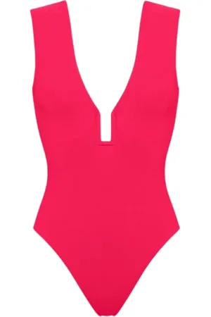 ERES Femme, Maillots de bain, Rose, Taille: 38 FR Maillot de bain à décolleté plongeant Grenadine