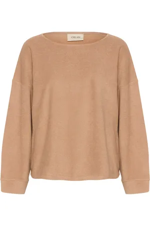 Cream Femme, Sweatshirts et sweats à capuche, Brun, Taille: 38 FR Sweat Cannelle Swirl