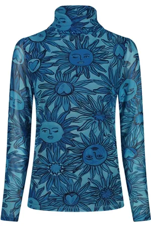 Fabienne Chapot Femme, Tops, Bleu, Taille: 44 FR Jane Top