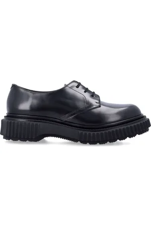 ADIEU PARIS Homme, Chaussures, Noir, Taille: 41 EU Derby en Cuir Poli