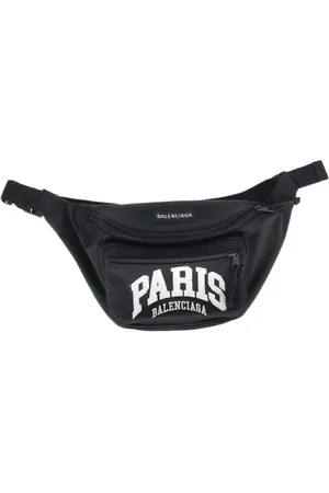 Balenciaga Homme, Pre-owned, Noir, Taille: ONE Size Pre-owned Nylon sacs-bandouliere