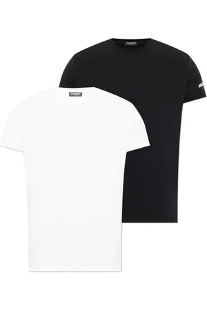 Dsquared2 Homme, Tops, Noir, Taille: S Lot de deux T-shirts