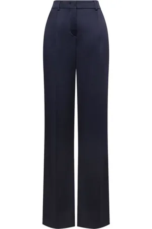 Alberta Ferretti Femme, Pantalons, Bleu, Taille: 42 FR Pantalon Bleu pour Femme
