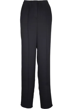 Giorgio Armani Femme, Pantalons, Noir, Taille: 38 FR Pantalon Forêt Noire