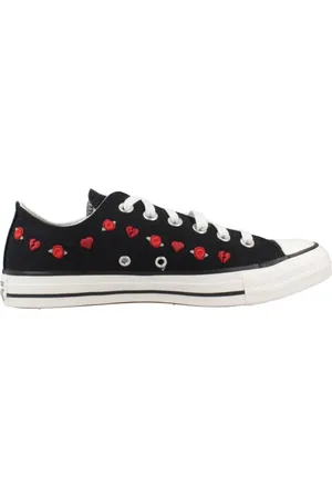 Converse Femme, Chaussures, Noir, Taille: 37 1/2 EU Baskets Élégantes pour les Fans d