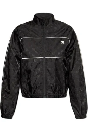 MISBHV Femme, Vestes, Noir, Taille: 40 FR Veste à monogramme