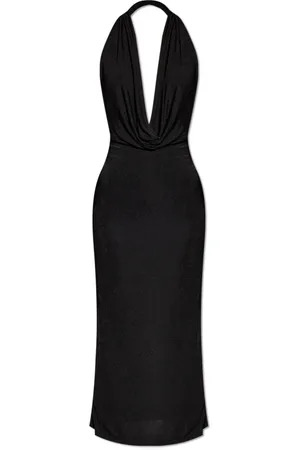 MISBHV Femme, Robes, Noir, Taille: 36 FR Robe Dos Nu
