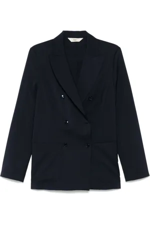 BARENA Femme, Vestes, Bleu, Taille: 38 FR Vestes Bleues pour Tenues Élégantes