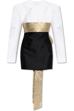 Dsquared2 Femme, Robes, Multicolore, Taille: 34 FR Robe avec Ceinture Décorative