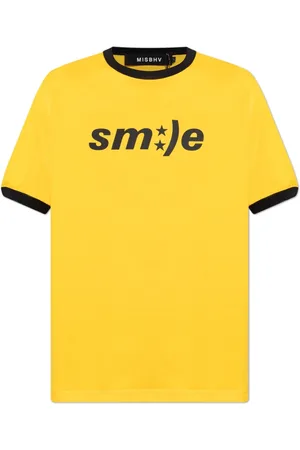 MISBHV Homme, Tops, Jaune, Taille: S T-shirt avec impression