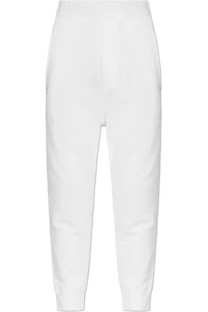 Dsquared2 Homme, Pantalons, Blanc, Taille: 3XL Pantalon de survêtement avec logo