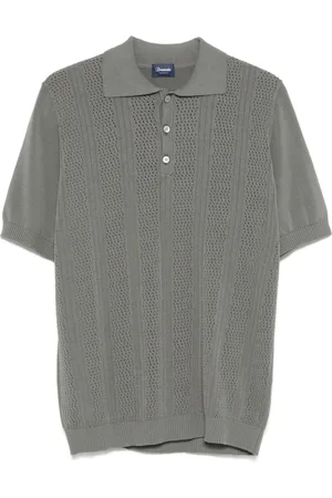 DRUMOHR Homme, Tops, Gris, Taille: M T-shirts et Polos Gris