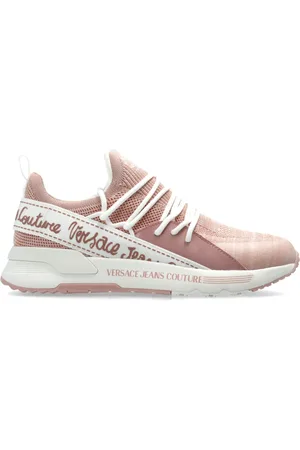VERSACE Femme, Chaussures, Rose, Taille: 40 EU Baskets avec logo