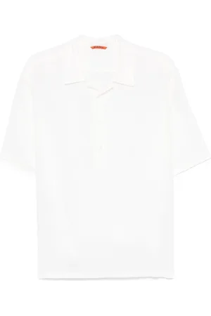 BARENA Homme, Tops, Blanc, Taille: M Chemise Blanche pour Homme