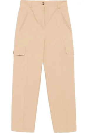 Twin-Set Femme, Pantalons, , Taille: 40 FR Pantalon cargo en gabardine de coton