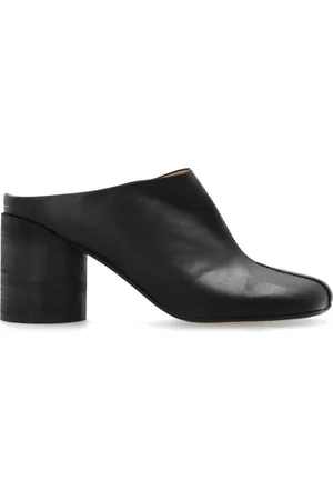 Maison Margiela Femme, Chaussures, Noir, Taille: 38 EU Mules à Talons en Cuir