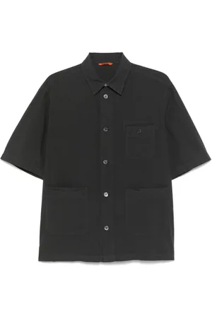 BARENA Homme, Chemises, Gris, Taille: M Chemises Casual Grises