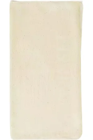 Twin-Set Femme, Accessoires, Jaune, Taille: ONE Size Écharpe Jaune avec Broderie de Paillettes
