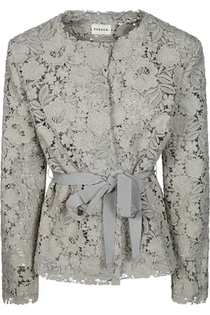 P.A.R.O.S.H. Femme, Vestes, Gris, Taille: 40 FR Veste Élégante pour Toutes Occasions