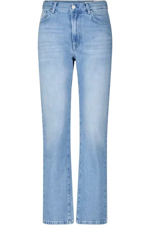 Adriano Goldschmied Femme, Jeans, Bleu, Taille: W32 Jean droit classique en denim