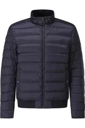 Belstaff Homme, Vestes, Bleu, Taille: 2XL Veste matelassée avec boucle