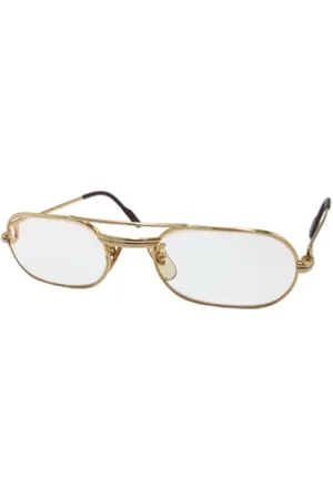 Cartier Homme, Pre-owned, Jaune, Taille: ONE Size Pre-owned Verre lunettes-de-soleil