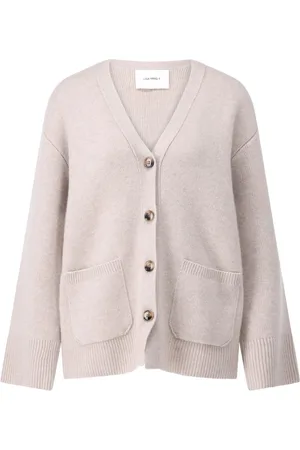 Lisa Yang Femme, Pulls, , Taille: 40 FR Cardigan Oversize en Cachemire avec Col en V