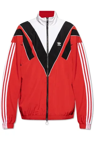 adidas Unisex, Vestes, Rouge, Taille: S Veste à col montant