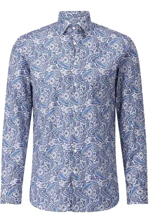 Etro Homme, Chemises, Multicolore, Taille: 3XL Chemise en Coton à Motif Paisley