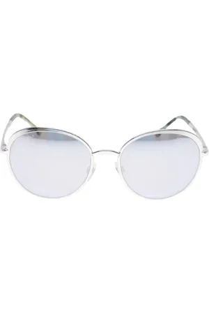 CHANEL Homme, Pre-owned, Gris, Taille: ONE Size Pre-owned Metal lunettes-de-soleil