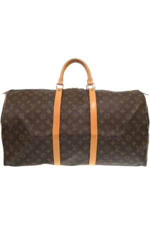 LOUIS VUITTON Femme, Pre-owned, Brun, Taille: ONE Size Pre-owned Toile sacs-de-voyage