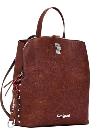 Desigual Femme, Sacs, Brun, Taille: ONE Size Collection de Sacs à Dos Femme Printemps/Été