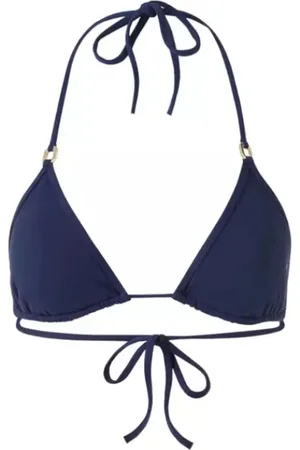 Melissa Odabash Femme, Maillots de bain, Bleu, Taille: 36 FR Haut de Bikini Triangle Bleu Marine