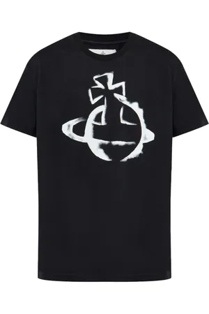 Vivienne Westwood Homme, Tops, Noir, Taille: XL T-shirt col rond noir