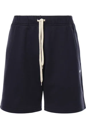 Autry Homme, Shorts, Bleu, Taille: M Shorts en Coton Bleu avec Cordon