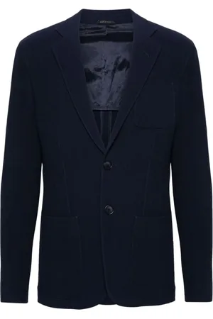Giorgio Armani Homme, Vestes, Bleu, Taille: M Veste Élégante Ubv4 pour Homme