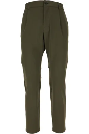 CRUNA Homme, Pantalons, Vert, Taille: S Pantalons Élégants pour Hommes et Femmes
