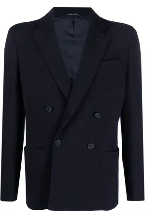 Giorgio Armani Homme, Vestes, Bleu, Taille: L Veste Élégante pour Homme