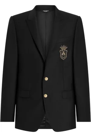 Dolce & Gabbana Homme, Vestes, Noir, Taille: M Vestes Noires pour Hommes