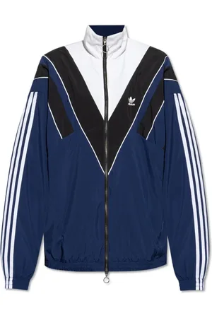 adidas Unisex, Vestes, Bleu, Taille: S Veste à col montant