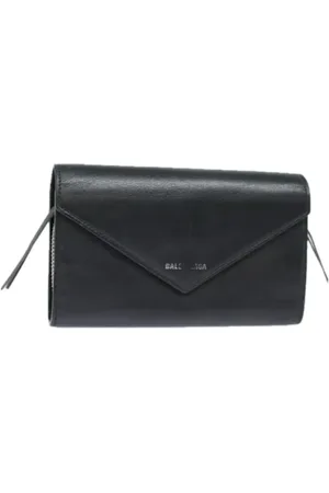 Balenciaga Femme, Pre-owned, Noir, Taille: ONE Size Pre-owned Cuir petite-maroquinerie