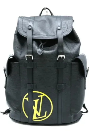 LOUIS VUITTON Homme, Pre-owned, Noir, Taille: ONE Size Pre-owned Cuir sacs-dos